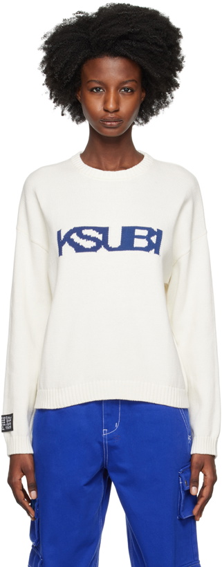 Photo: Ksubi Off-White Sott Sweater