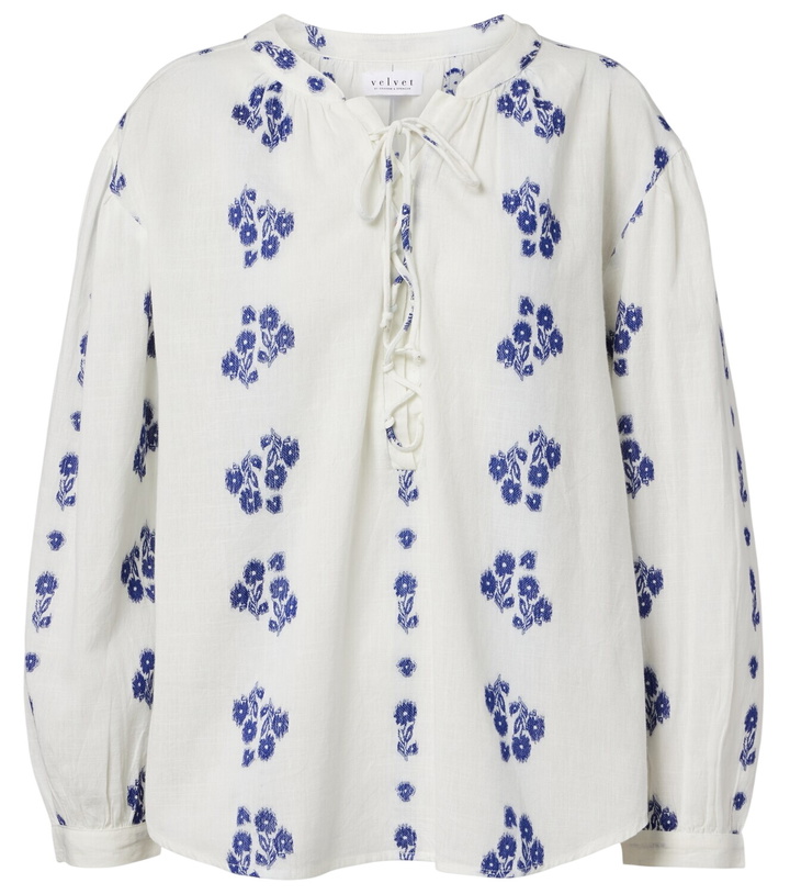 Photo: Velvet Winslet cotton blouse