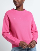 Shoe Womens Sweatshirt Fuchsia