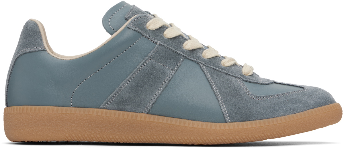 Maison Margiela Blue Replica Sneakers Maison Margiela