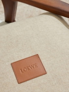 LOEWE - Anagram Wool and Cashmere-Blend Jacquard Cushion