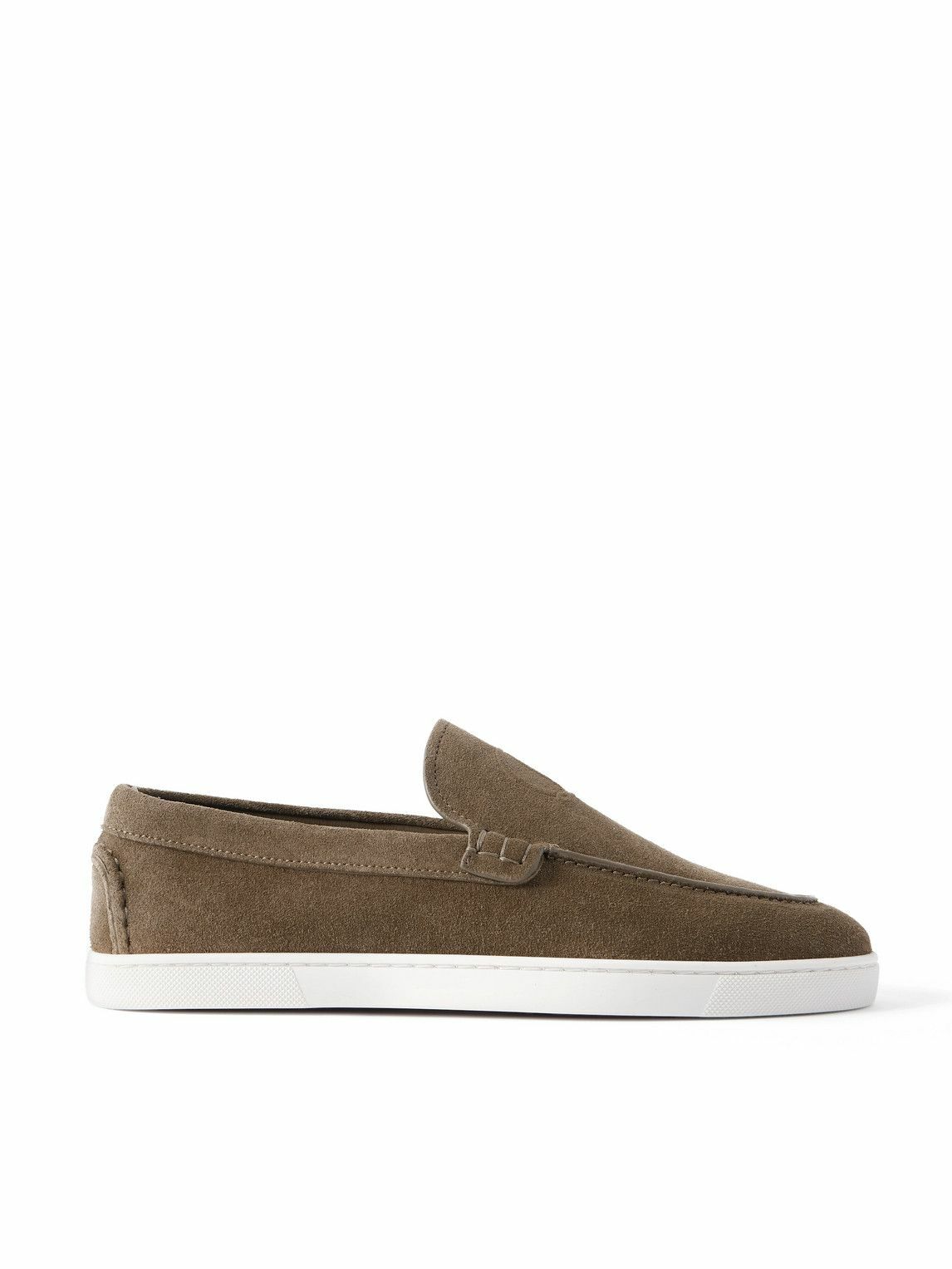 Christian Louboutin - Paqueboat Suede Penny Loafers Christian Louboutin - Paqueboat Suede Penny Loafers