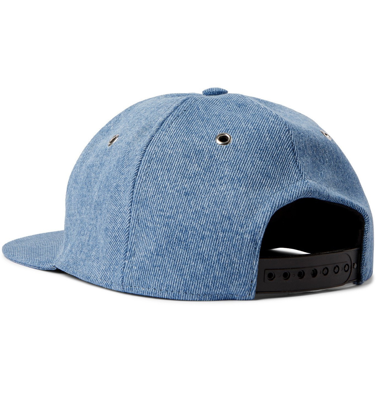 AMI - Logo-Appliquéd Denim Baseball Cap - Blue AMI