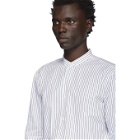 Boss White and Black Stripe Jordi Shirt