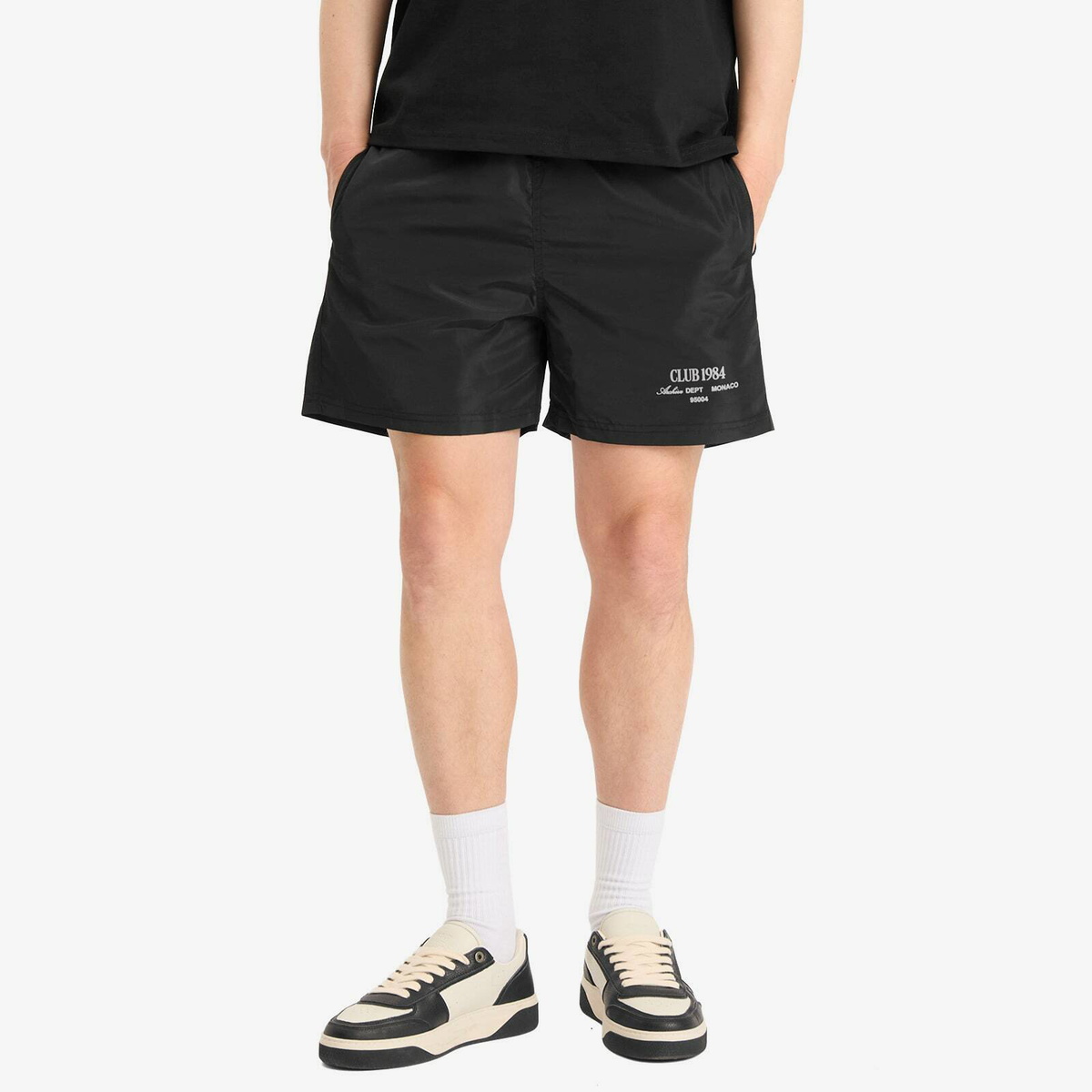 Club 1984 Men's Atelier Dept Shorts in Black