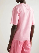 Bottega Veneta - Garment-Dyed Cotton-Jersey T-Shirt - Pink