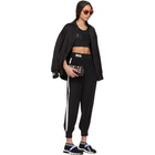 Fendi Black Logo Sports Bra