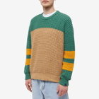 ICECREAM Men's Waffle Crew Knit in Multi