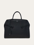 Ferragamo Mens Hug briefcase in Black
