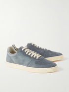 Brunello Cucinelli - Suede Sneakers - Blue