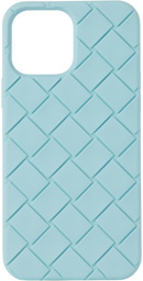 Bottega Veneta Blue Intreccio iPhone 13 Pro Max Case