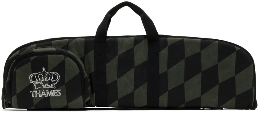 Thames MMXX. Black & Green Hunter Edition Messenger Bag