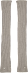 Rick Owens Off-White Porterville Ribbed Arm Warmers