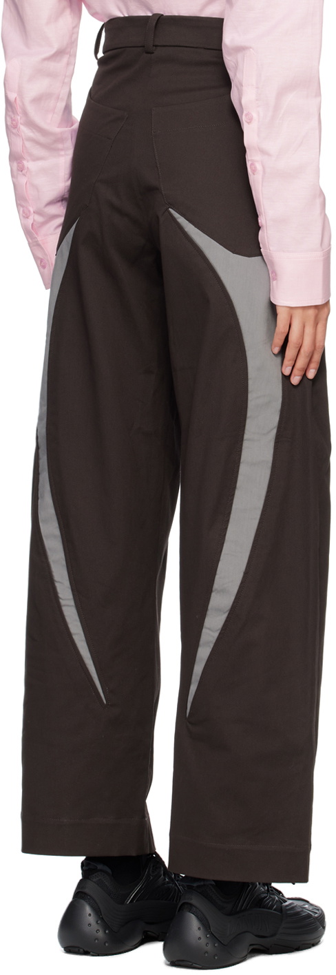 Strongthe SSENSE Exclusive Black & Gray Sword Trousers