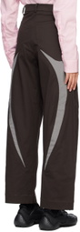 Strongthe SSENSE Exclusive Black & Gray Sword Trousers