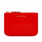 Comme des Garçons SA8100LS Intersection Wallet in Red