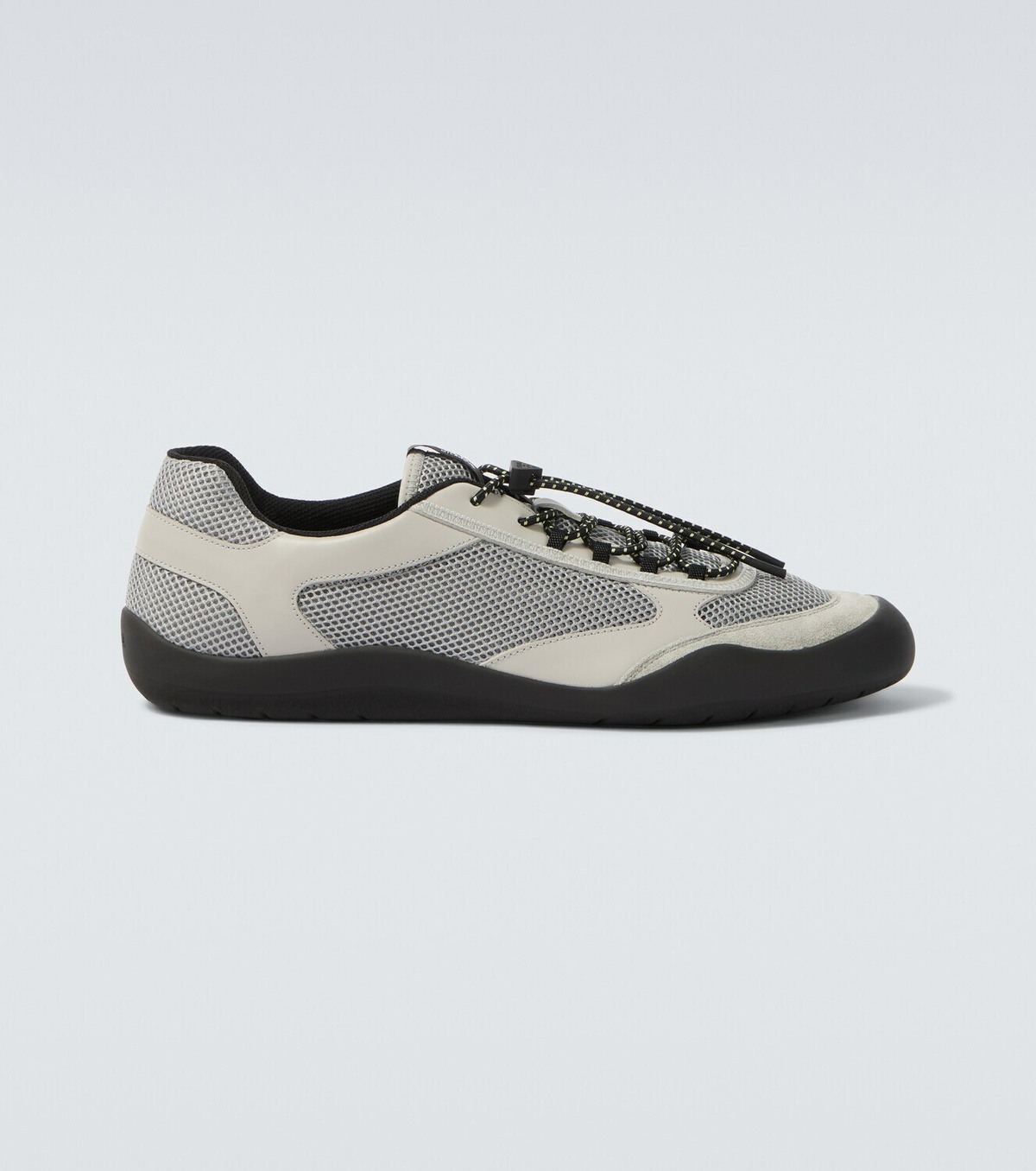 Prada Speedrock leather-trimmed sneakers