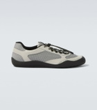 Prada Speedrock leather-trimmed sneakers