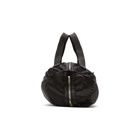 Guidi Black Weekender Expandable Duffle Bag