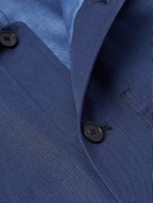 Slowear - Venezia 1951 Cotton and Linen-Blend Twill Chore Jacket - Blue