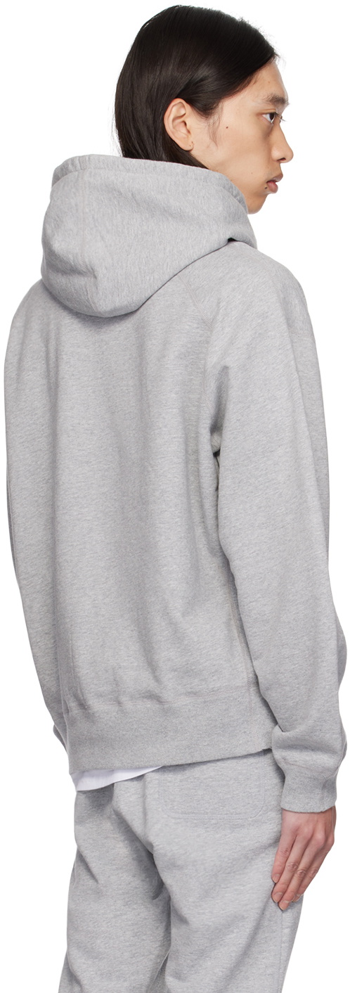 Reigning Champ Gray Midweight Relaxed Hoodie