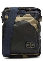 Porter Counter Shade Camouflage Nylon-twill Shoulder bag - Khaki - One Size