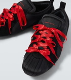 Simone Rocha Ballerina Grip satin sneakers
