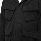Universal Works Men's Moleskin Jungle Jacket in Black