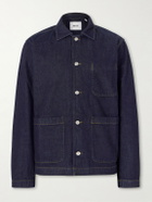 NN07 - Morgan 1843 Denim Overshirt - Blue