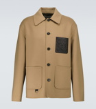 Loewe Wool and cashmere workwear jacket
