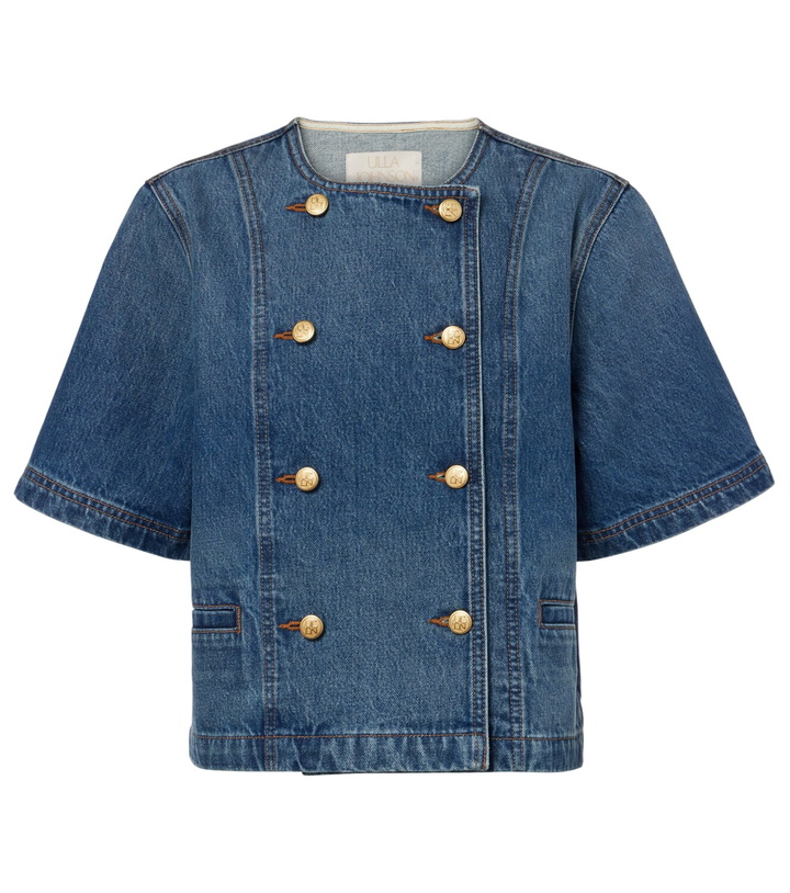 Photo: Ulla Johnson Serge denim top