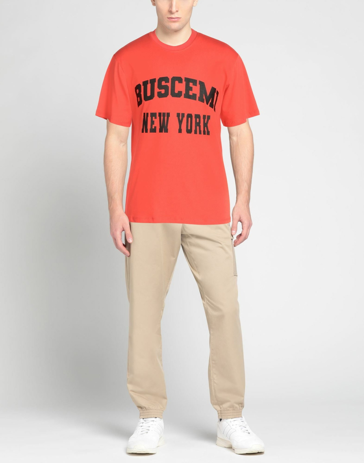 Buscemi Mens T-shirt Coral