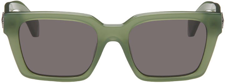 Photo: Off-White Green Branson Sunglasses