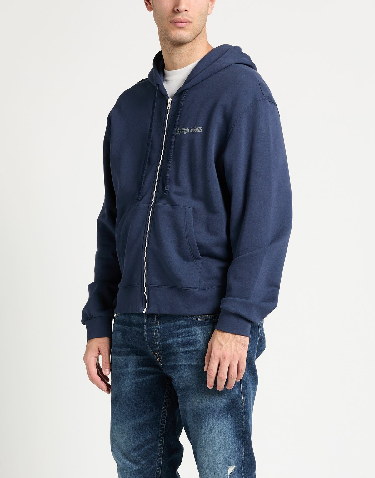 Sky High Farm Mens Sweatshirt in Navy