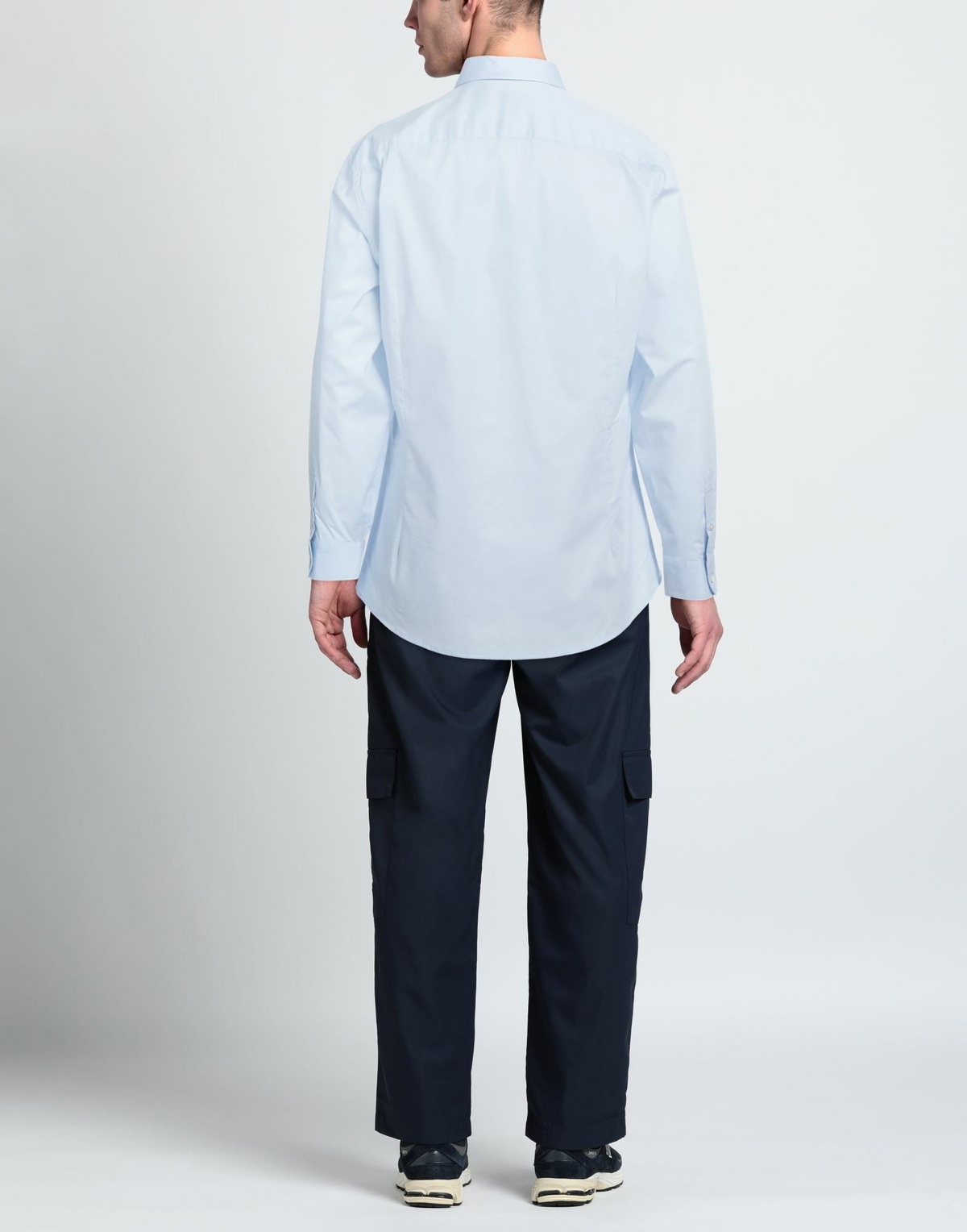 Trussardi Mens Shirt Sky in Blue
