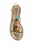 GIANVITO ROSSI - 10mm Shanti Leather Flat Sandals