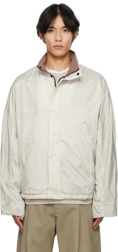 Photo: LE17SEPTEMBRE Beige Shelled Jacket
