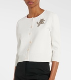 Alexander McQueen Embroidered cardigan