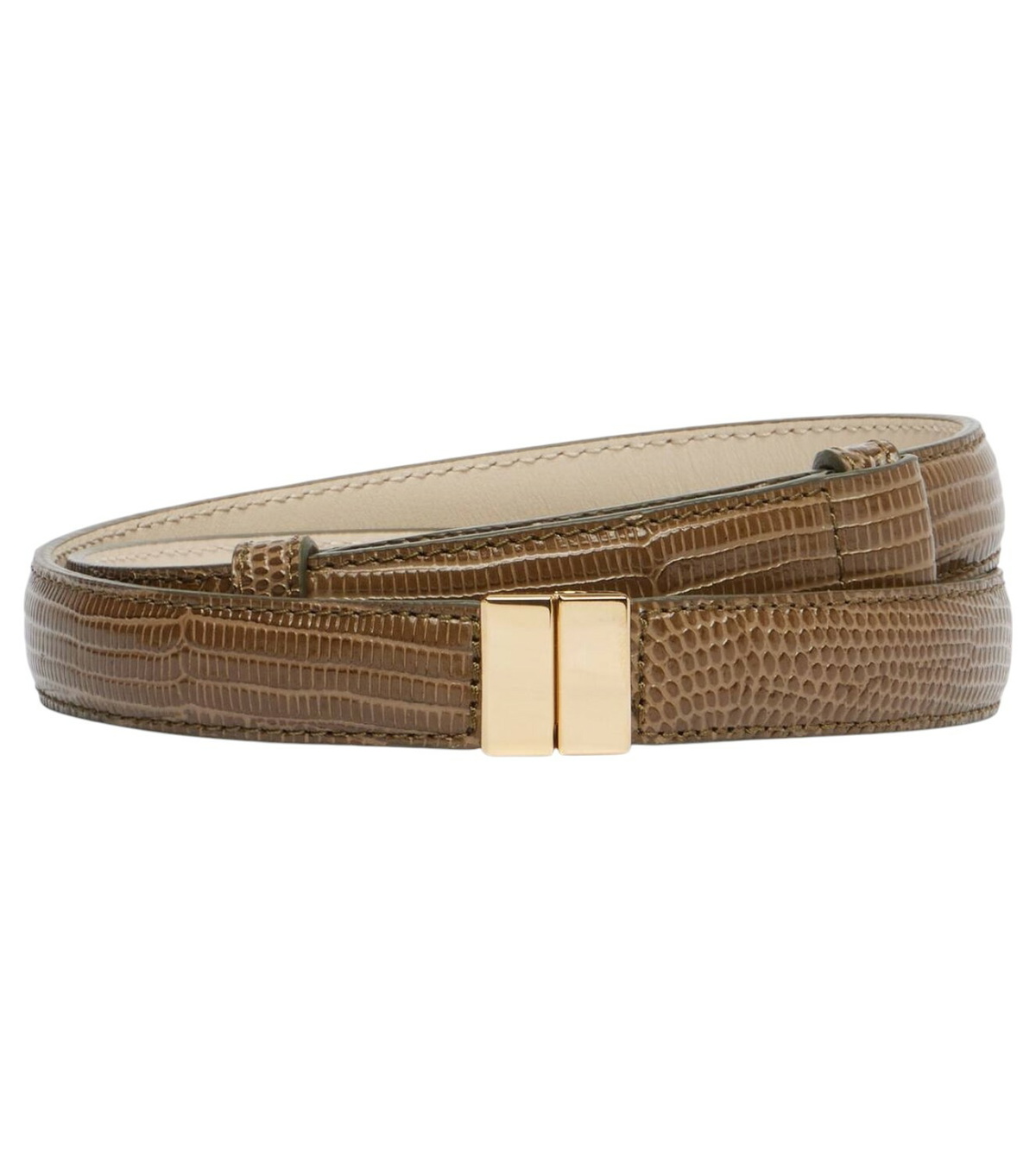 【TOTEME】【VIP】ADJUSTABLE GOLD WOVEN CHAIN BELT WITH HOOKS 33004632~gold_3.jpg