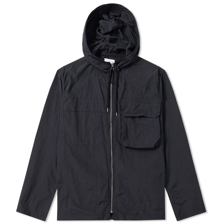 Photo: Our Legacy Cropped Lizard Parka Blue