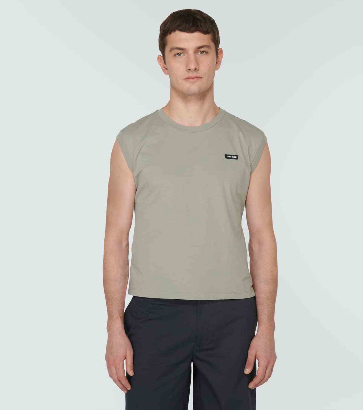Miu Miu Set of 3 cotton jersey T-shirts Miu Miu