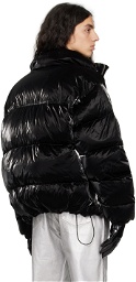 VTMNTS Black Quilted Down Jacket