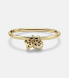 Yvonne Léon Koala 9kt gold (375/1000) bracelet with diamonds and enamel