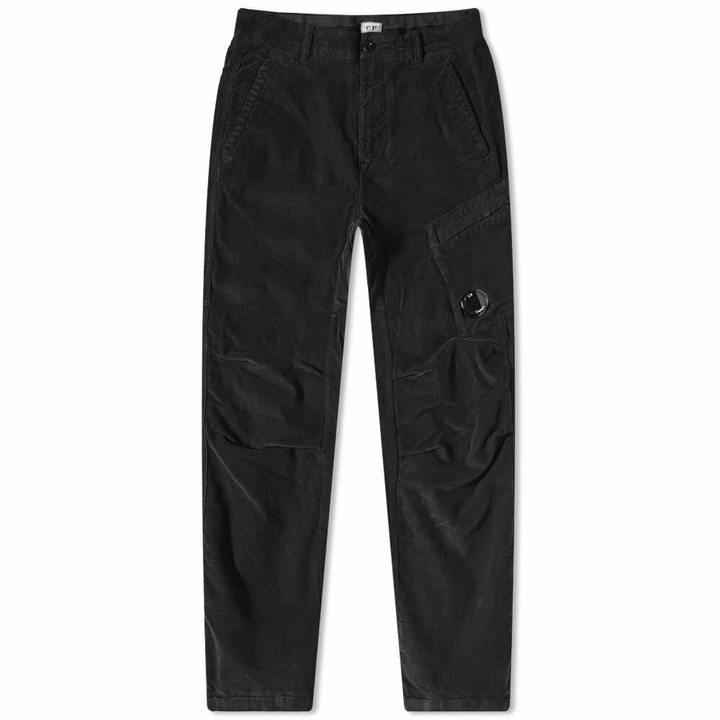 Photo: C.P. Company Men's Cord Cargo Pant in Black