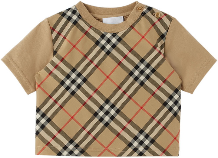 Photo: Burberry Baby Vintage Check Panel Shirt