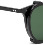 Moscot - Jared Round-Frame Acetate Optical Glasses with Clip-On UV Lenses - Men - Black