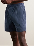 NN07 - Warren 1442 Straight-Leg Mid-Length Recycled Swim Shorts - Blue