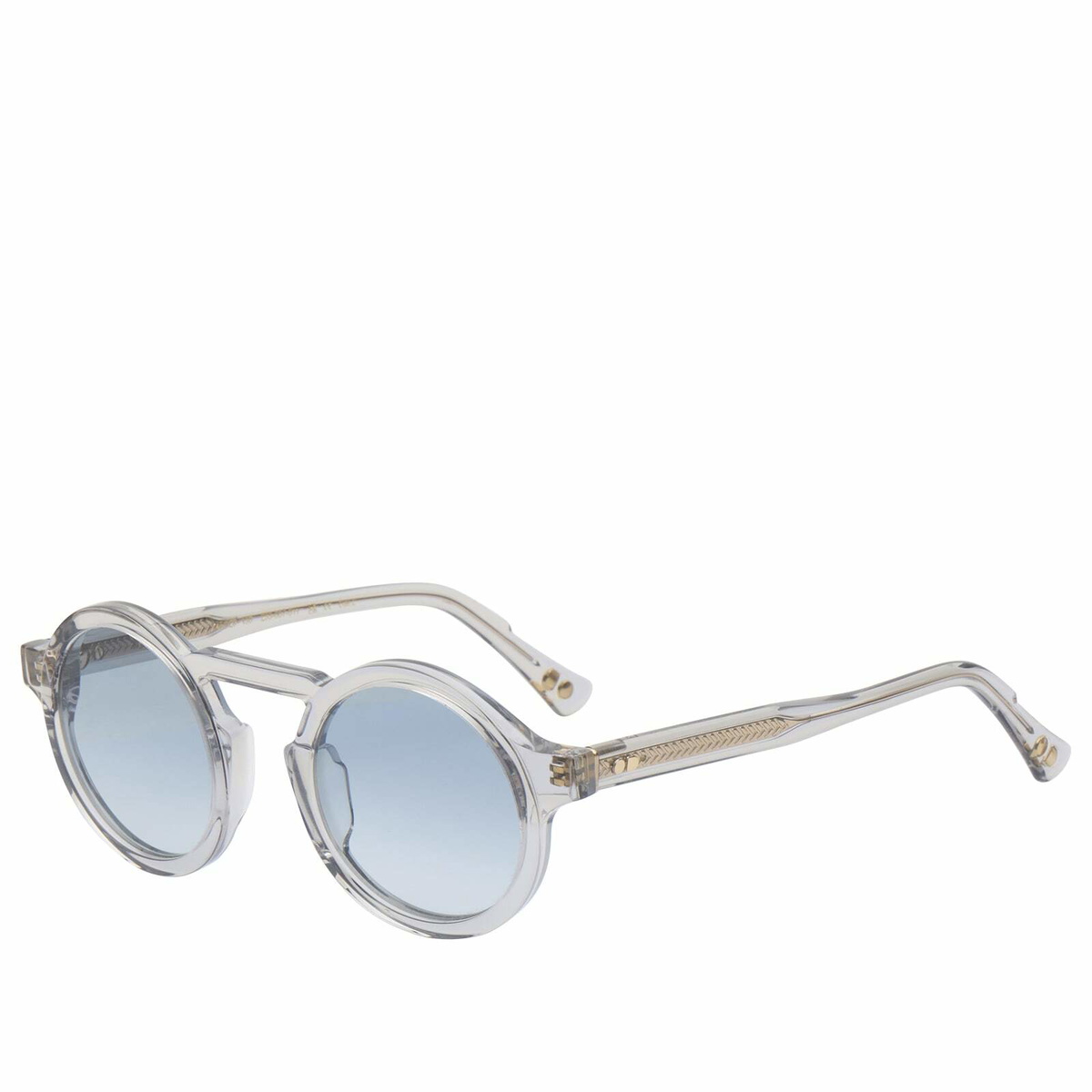 Oscar Deen Panda Sunglasses in Slate/Azure Fade 