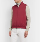 Loro Piana - Reversible Storm System Shell and Super Wish Virgin Wool Gilet - Red