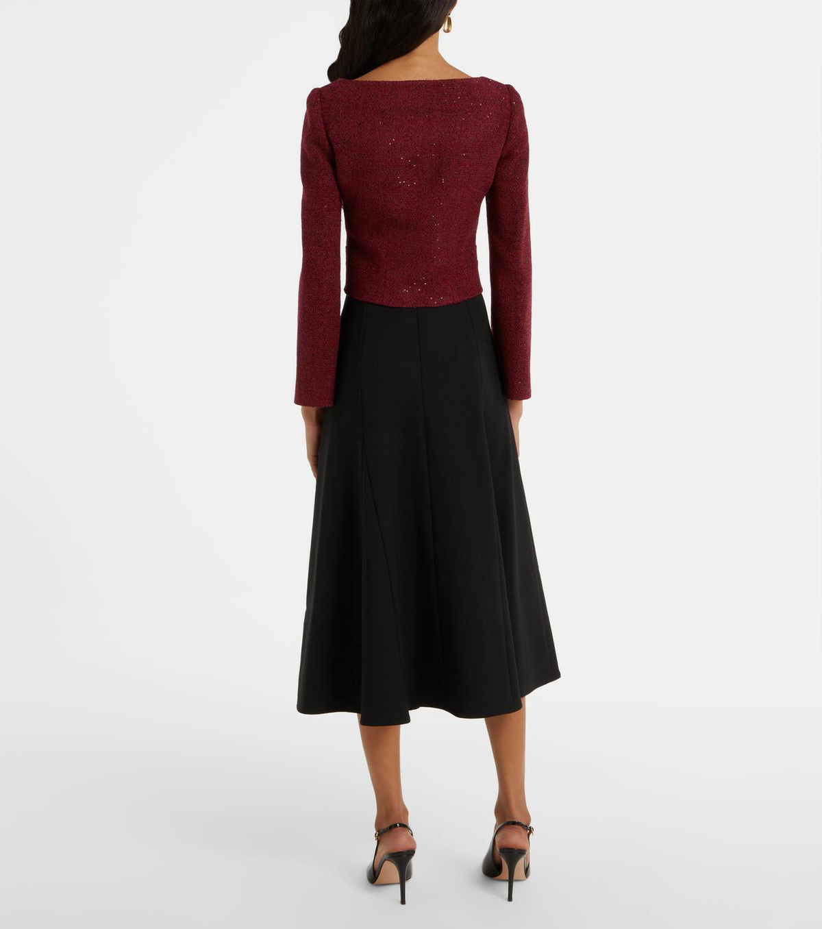 Alessandra Rich Sequined tweed jacket